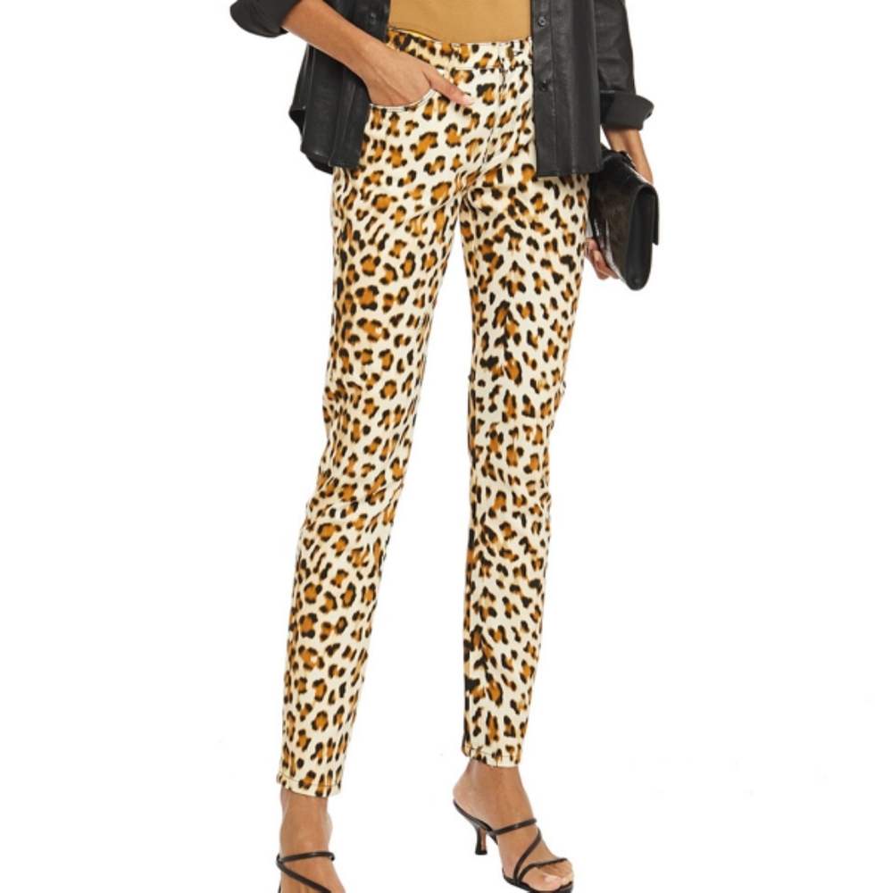 Roberto Cavalli Leopard Jeans NWT
